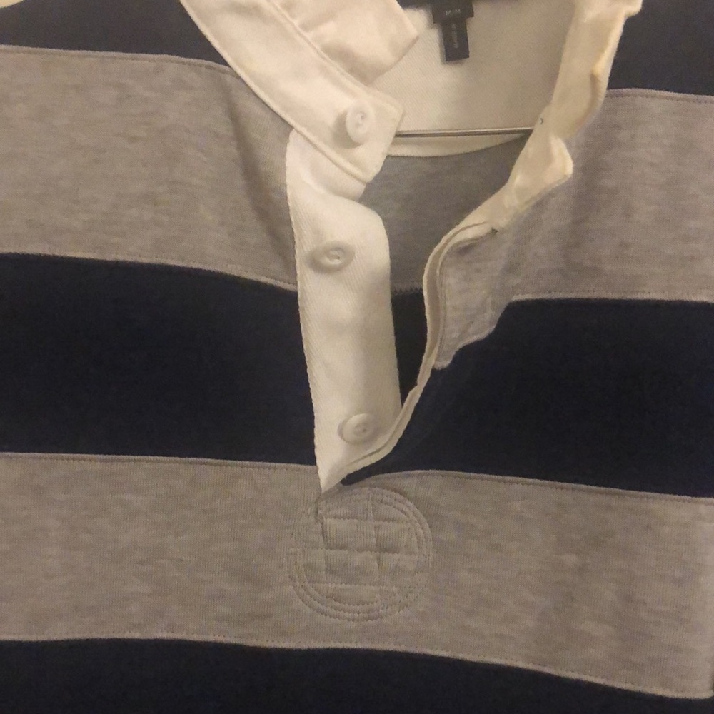 Marc Jacobs Striped Puff Sleeve Rugby Sweater - Picture 7 of 10